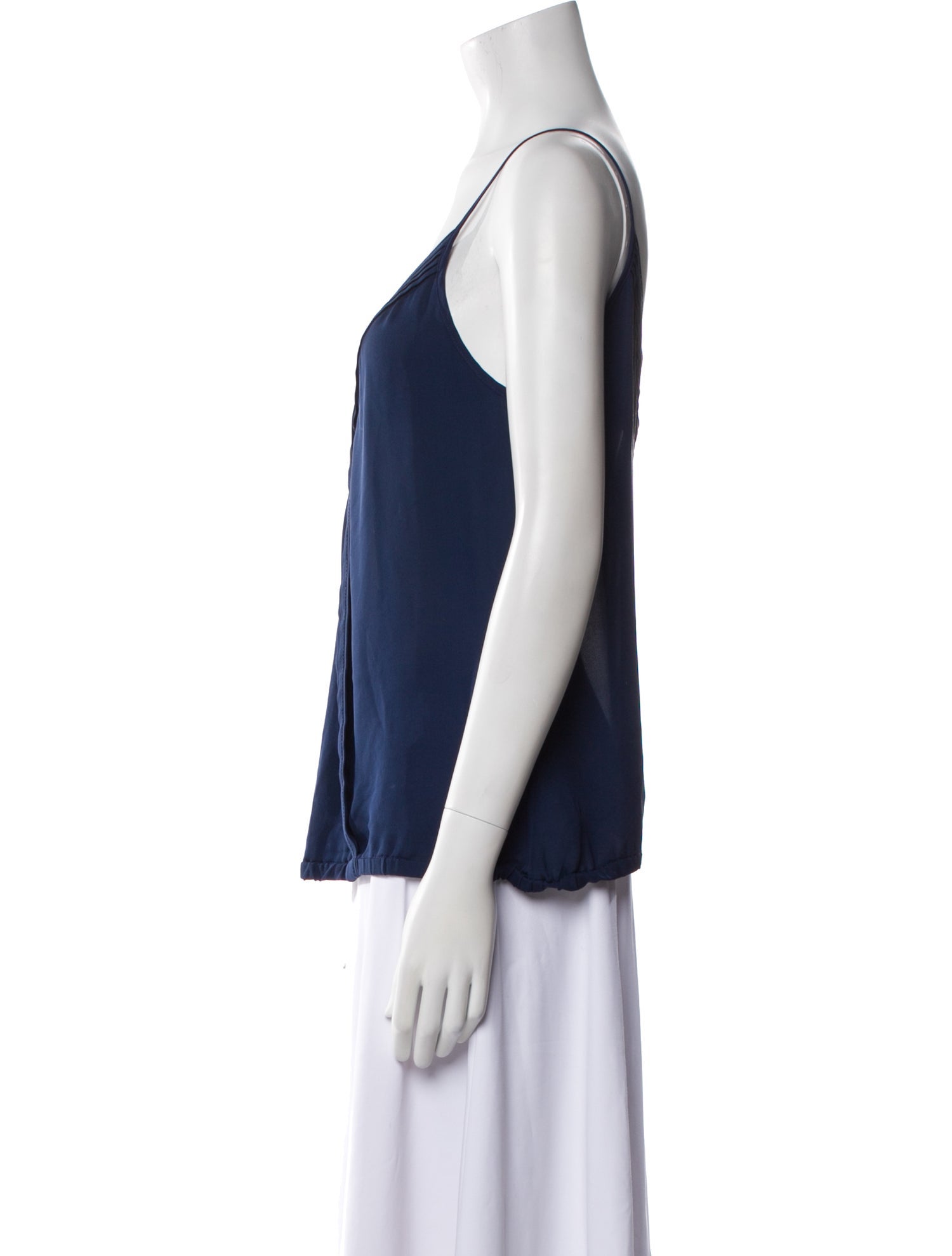 Ramy Brook Silk V-Neck Top