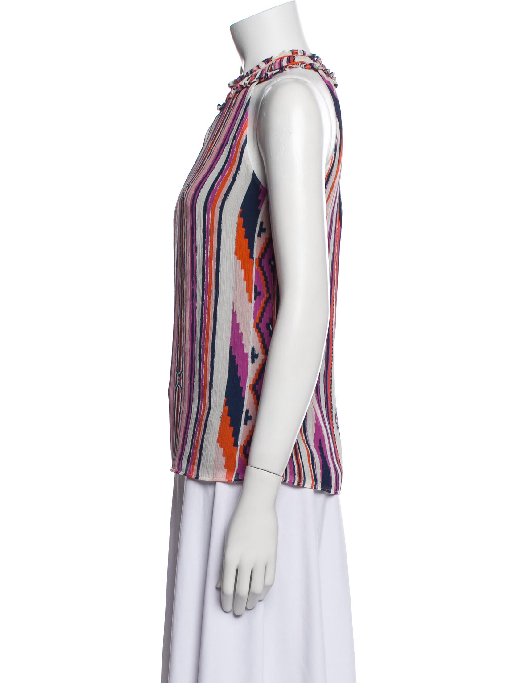 Ramy Brook Silk Printed Blouse