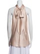 Ramy Brook Silk Mock Neck Blouse