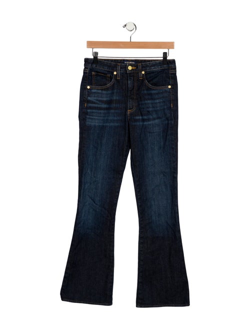 Ramy Brook Mid-Rise Wide Leg Jeans