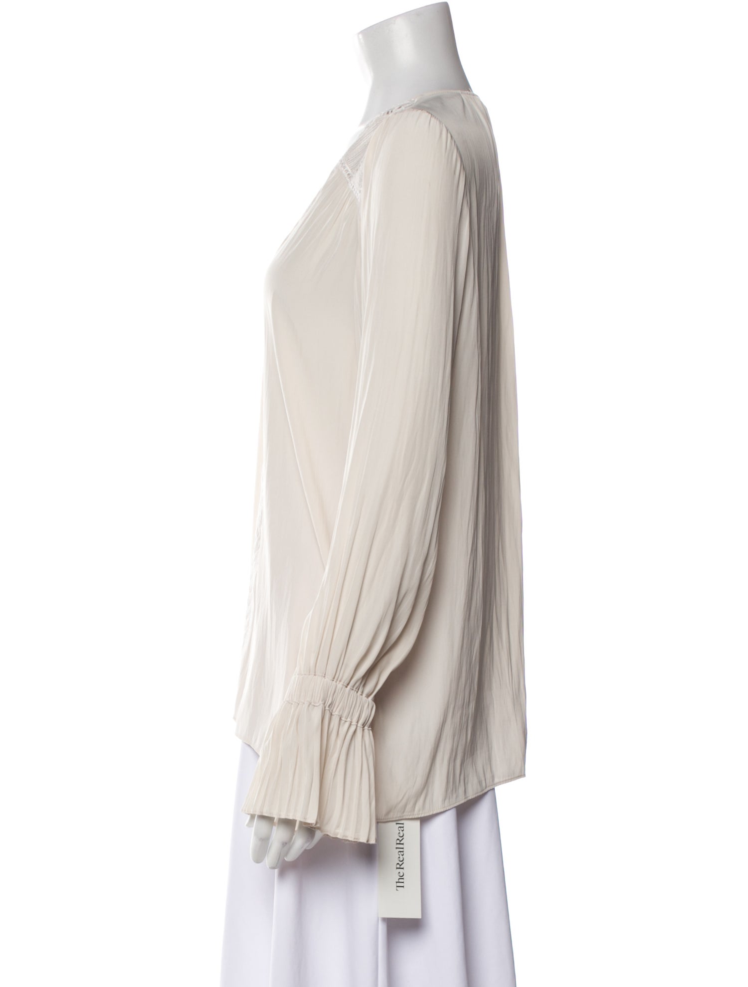 Ramy Brook V-Neck Long Sleeve Blouse