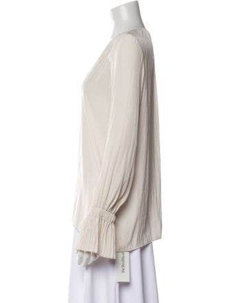 Ramy Brook V-Neck Long Sleeve Blouse