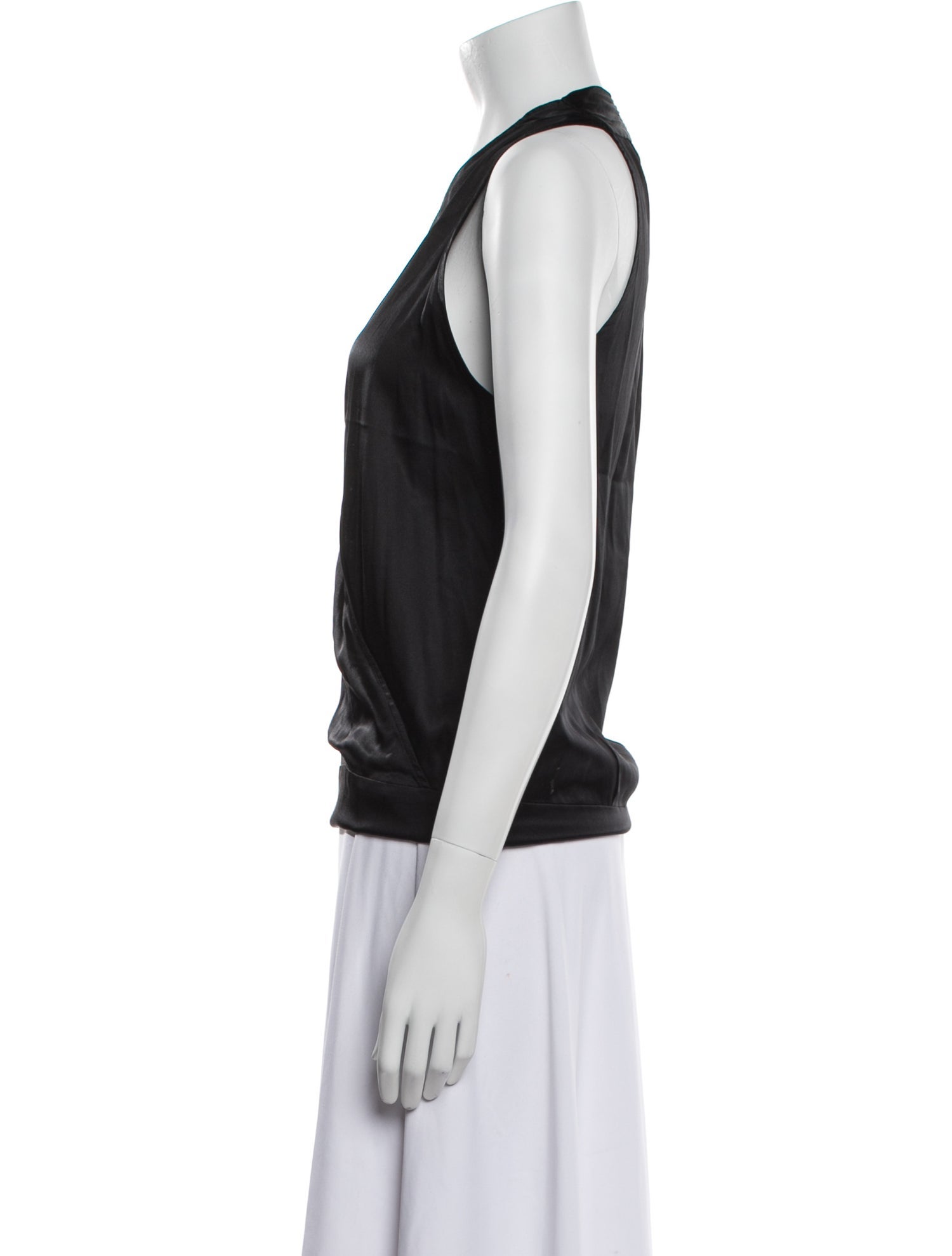 Ramy Brook Silk V-Neck Top