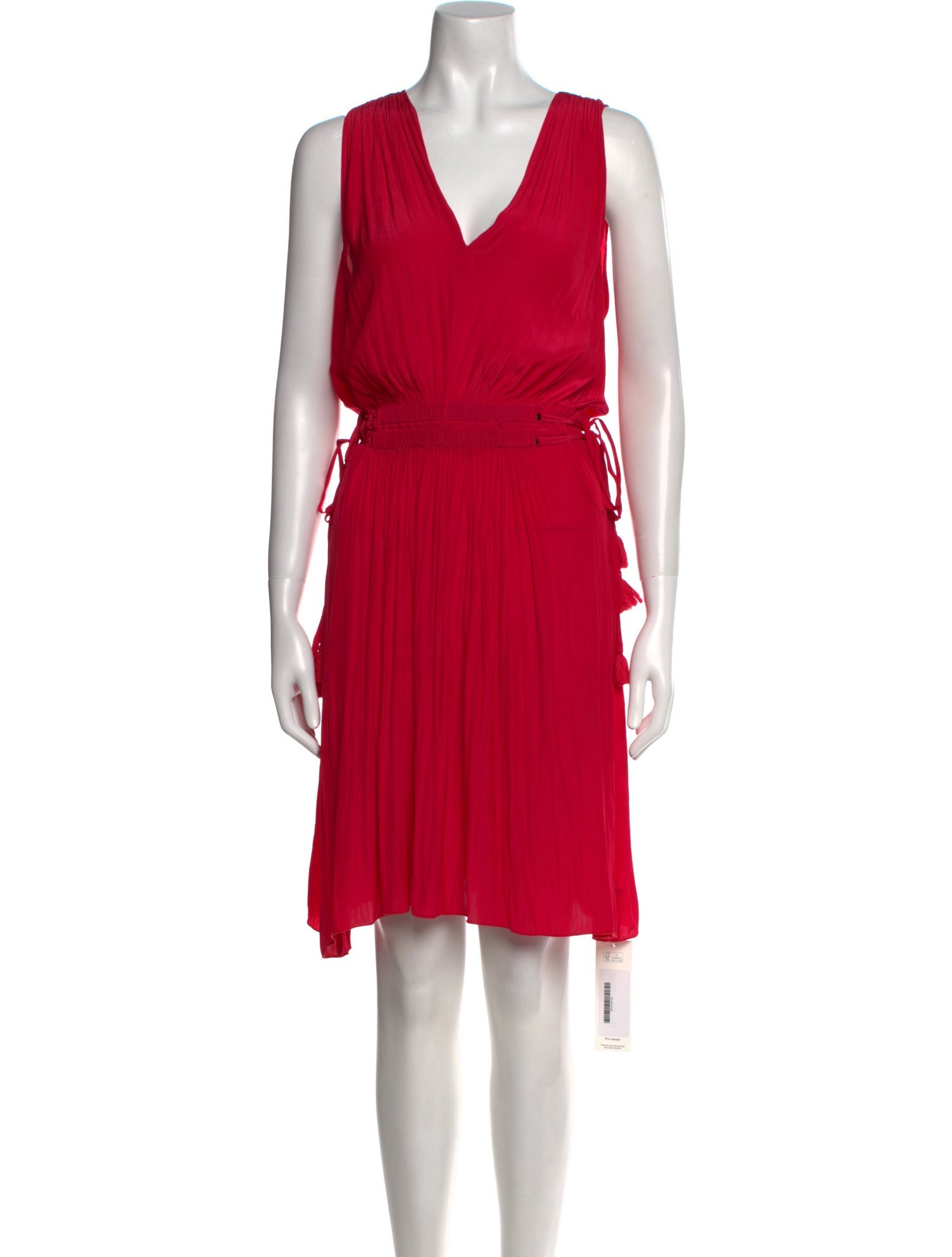Ramy Brook V-Neck Knee-Length Dress