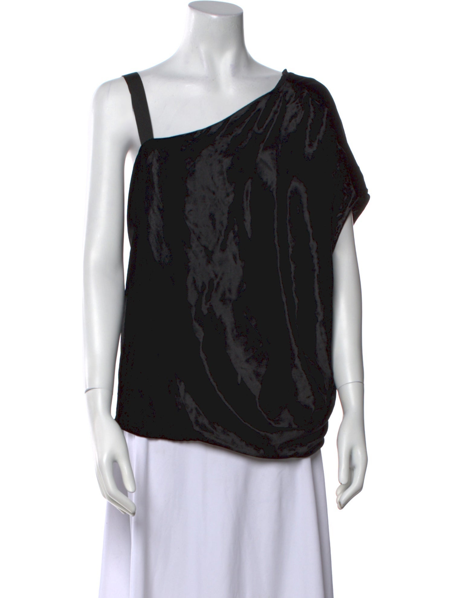 Ramy Brook Asymmetrical Short Sleeve Top