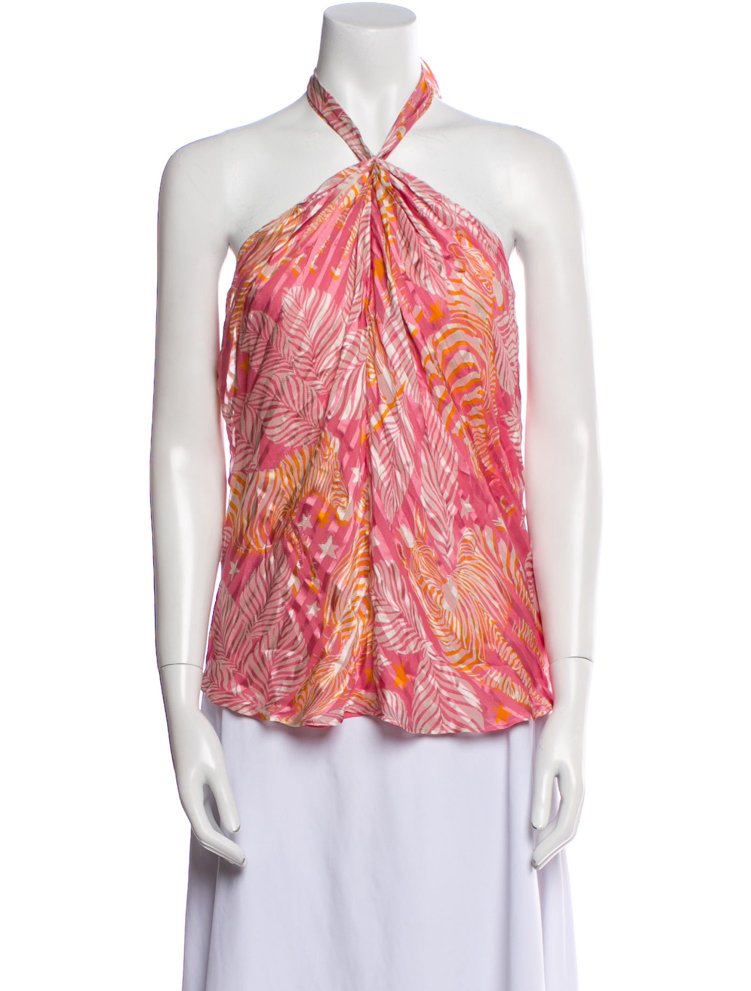 Ramy Brook Silk Printed Blouse