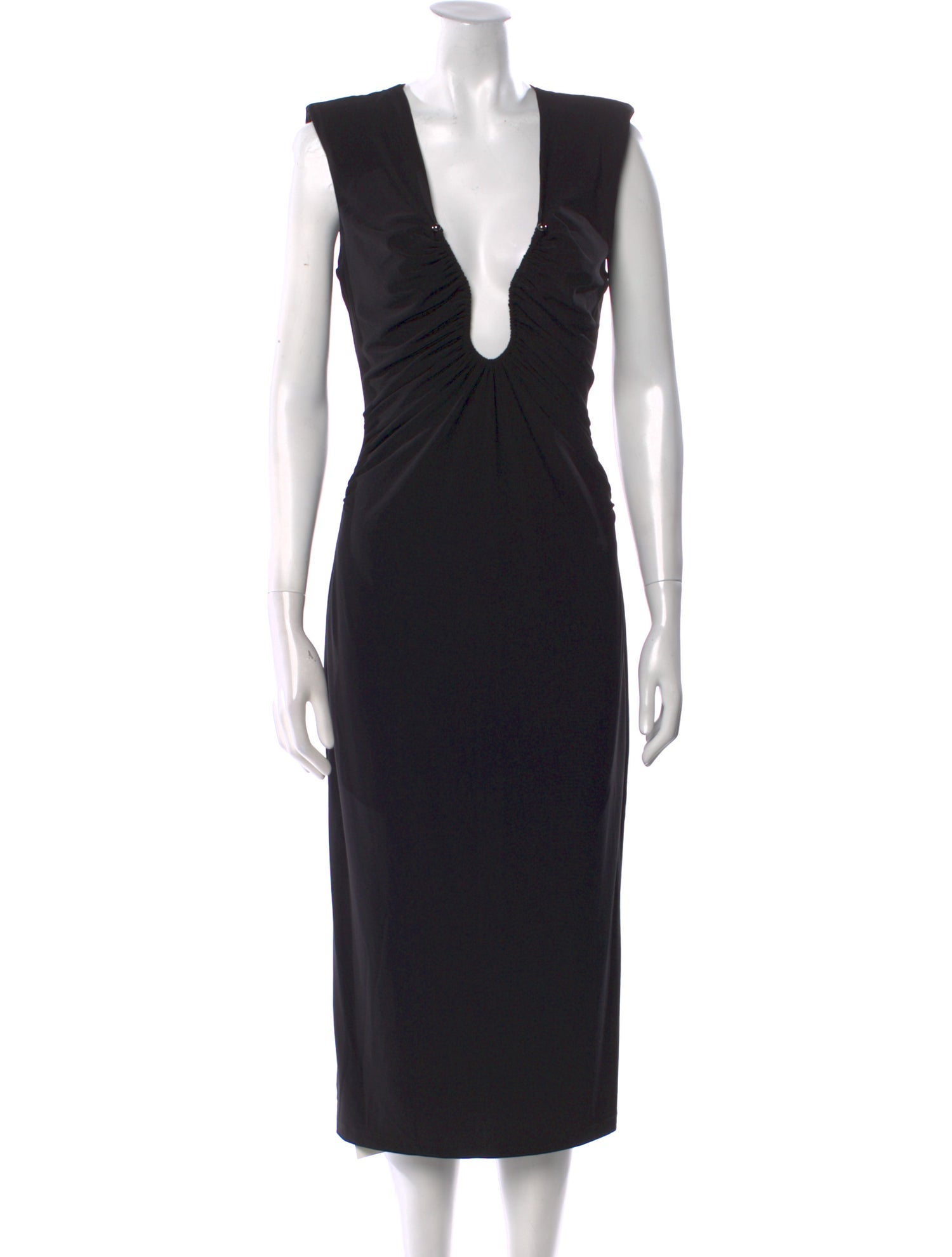 Ramy Brook V-Neck Knee-Length Dress