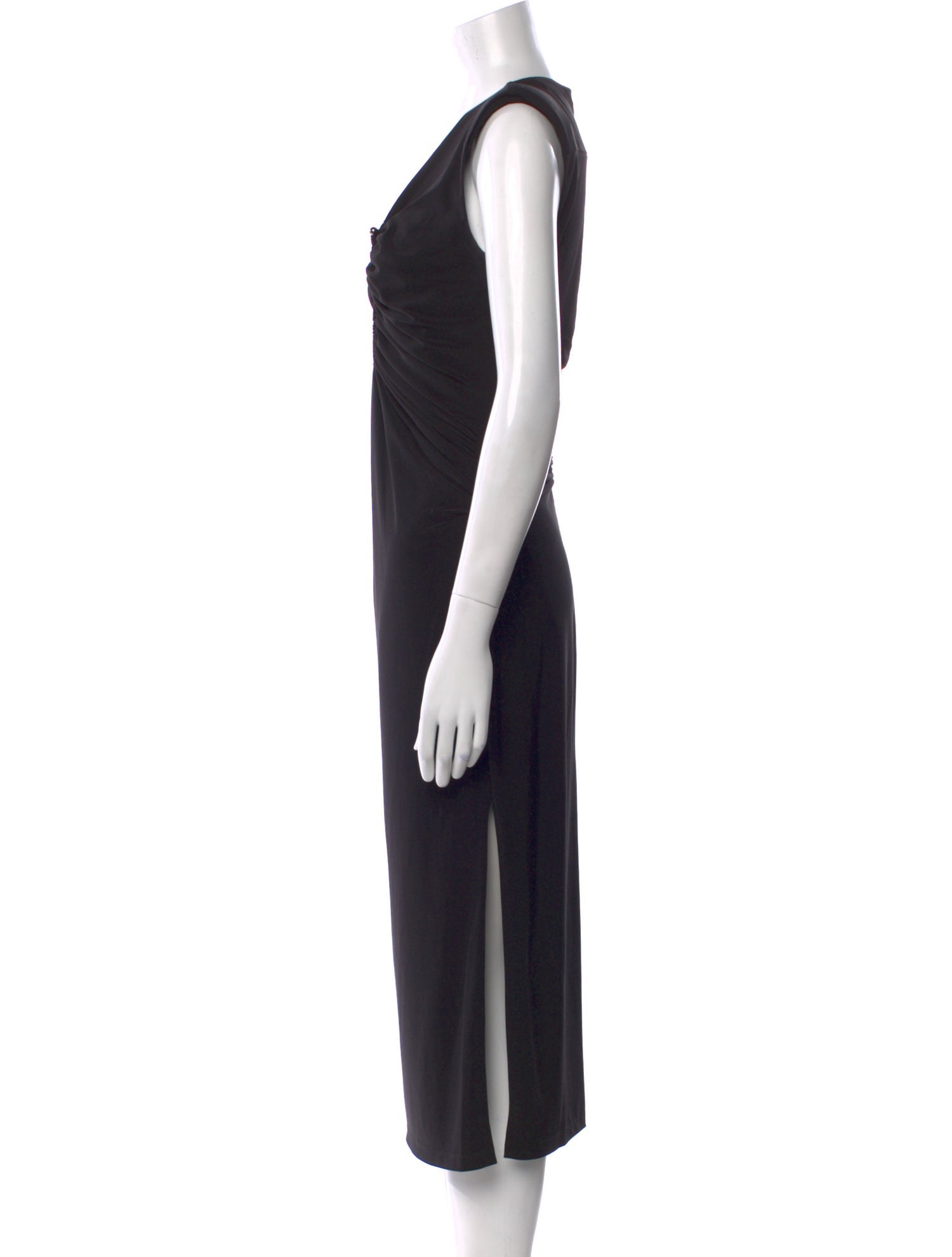 Ramy Brook V-Neck Knee-Length Dress