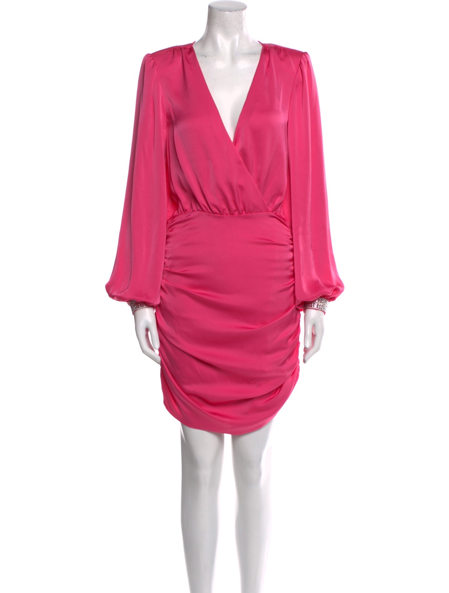 Ramy Brook V-Neck Knee-Length Dress