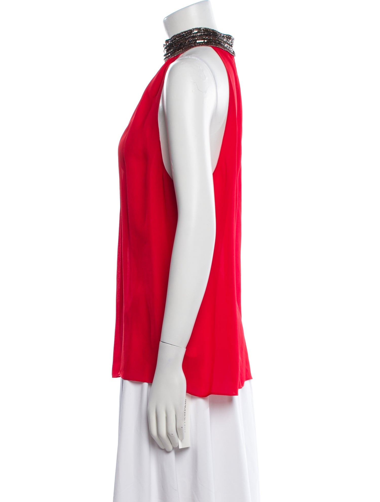 Ramy Brook Silk Halterneck Blouse w/ Tags