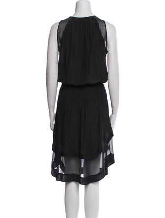 Ramy Brook Crew Neck Knee-Length Dress