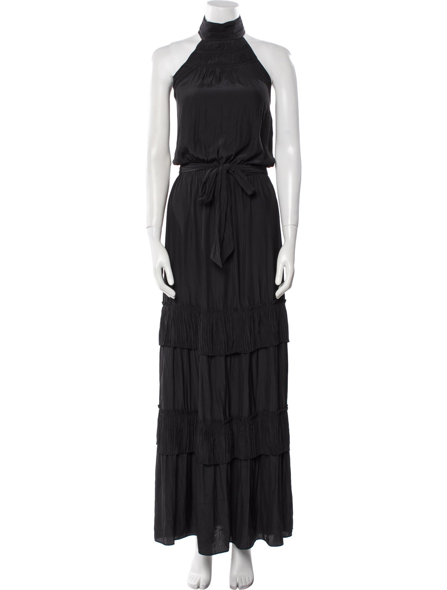 Ramy Brook Mock Neck Long Dress