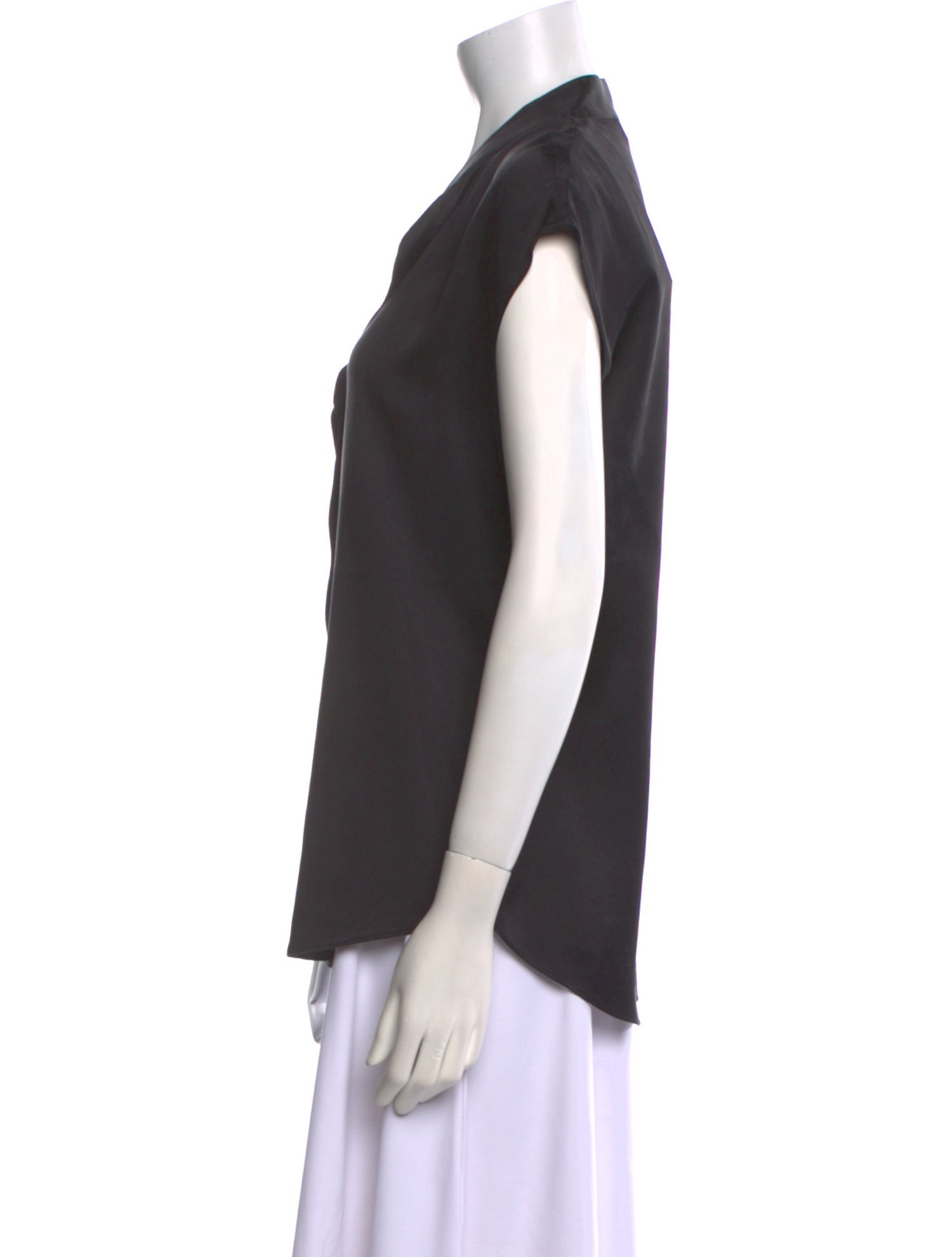 Ramy Brook V-Neck Sleeveless Blouse