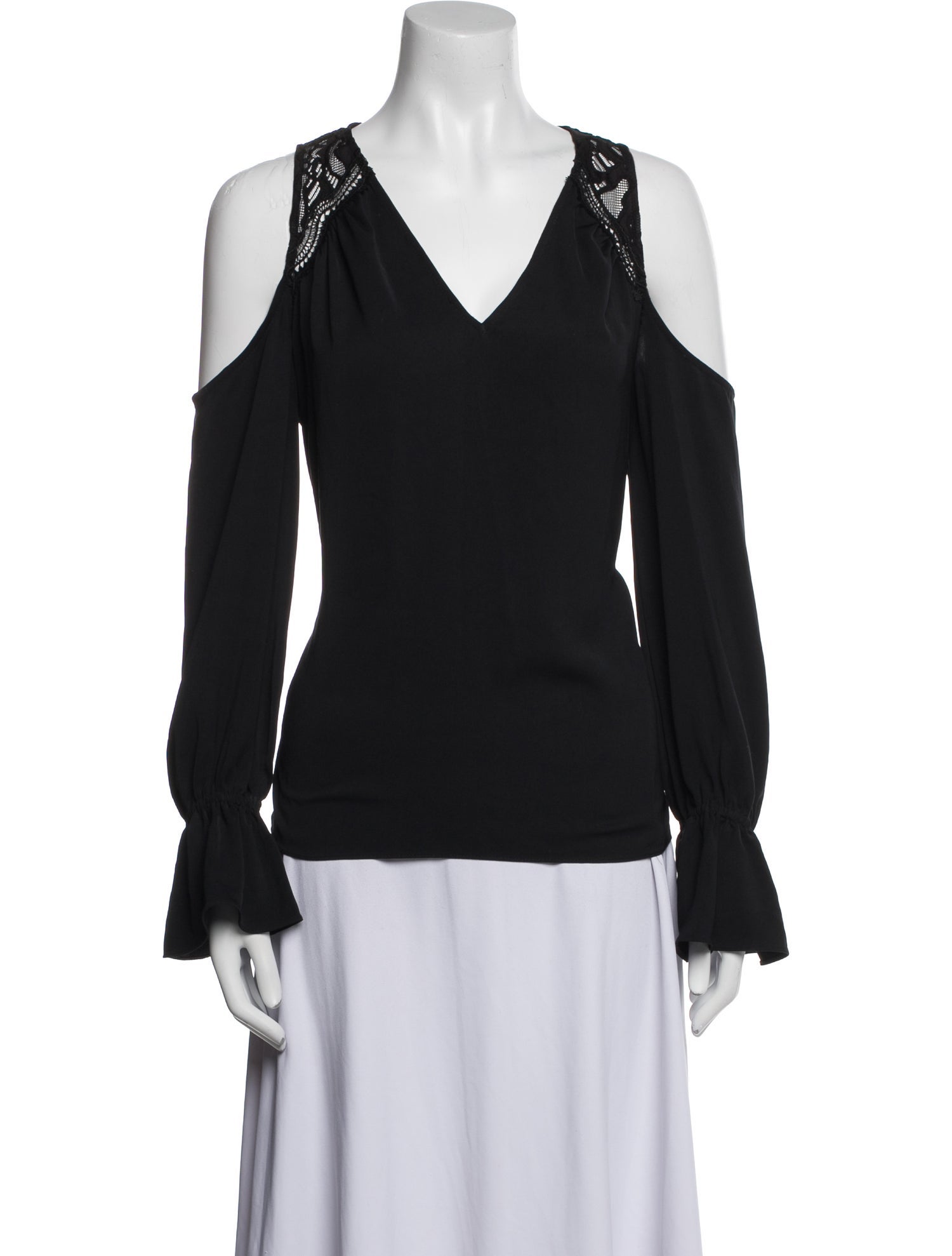 Ramy Brook V-Neck Long Sleeve Blouse