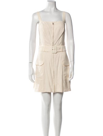 Ramy Brook Square Neckline Mini Dress