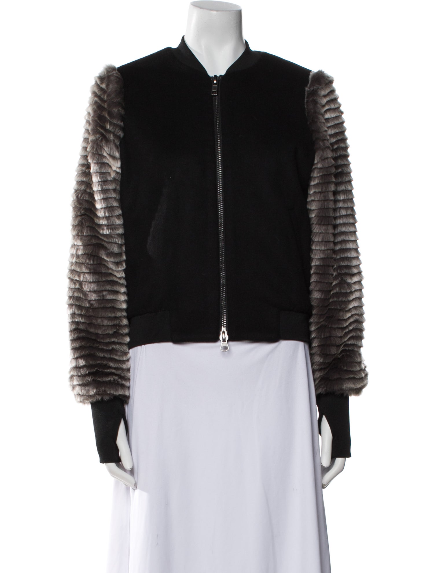Ramy Brook Wool Bomber Jacket