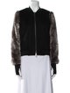 Ramy Brook Wool Bomber Jacket