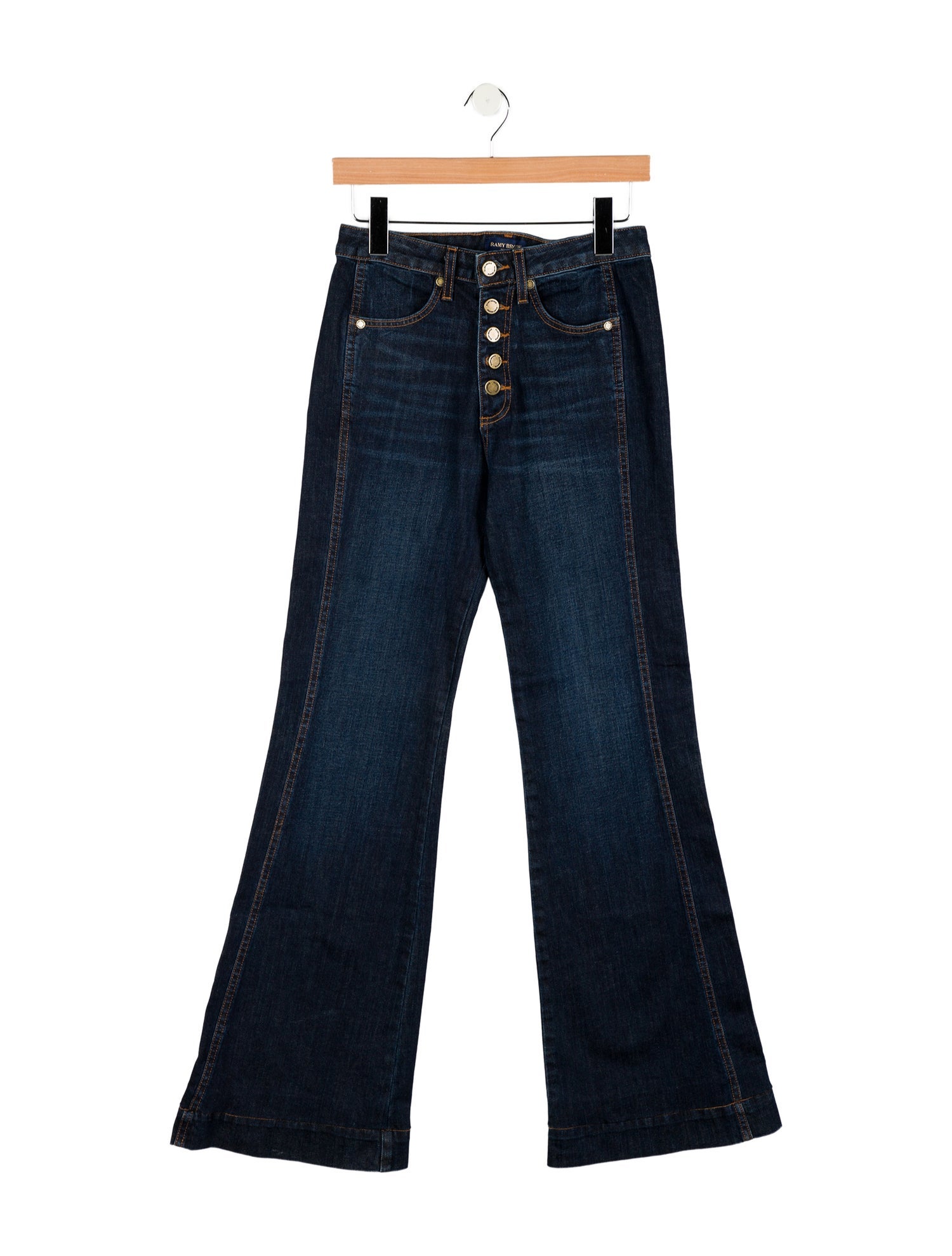 Ramy Brook High-Rise Wide Leg Jeans