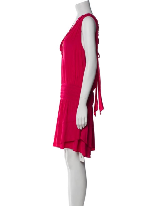 Ramy Brook V-Neck Knee-Length Dress