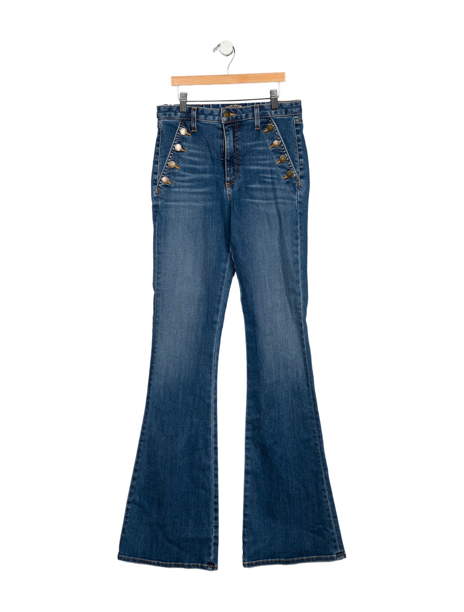 Ramy Brook Mid-Rise Wide Leg Jeans w/ Tags