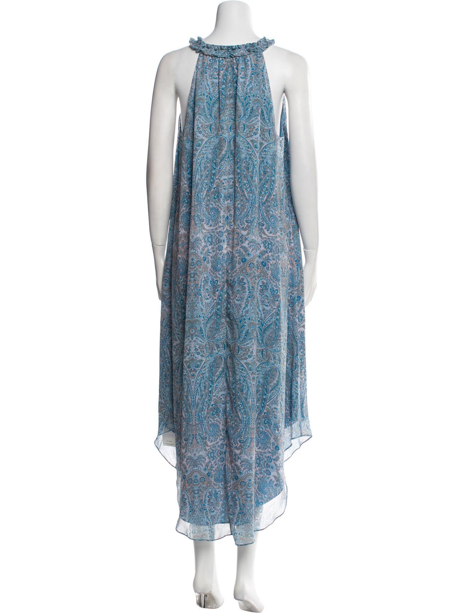 Ramy Brook Paisley Print Long Dress