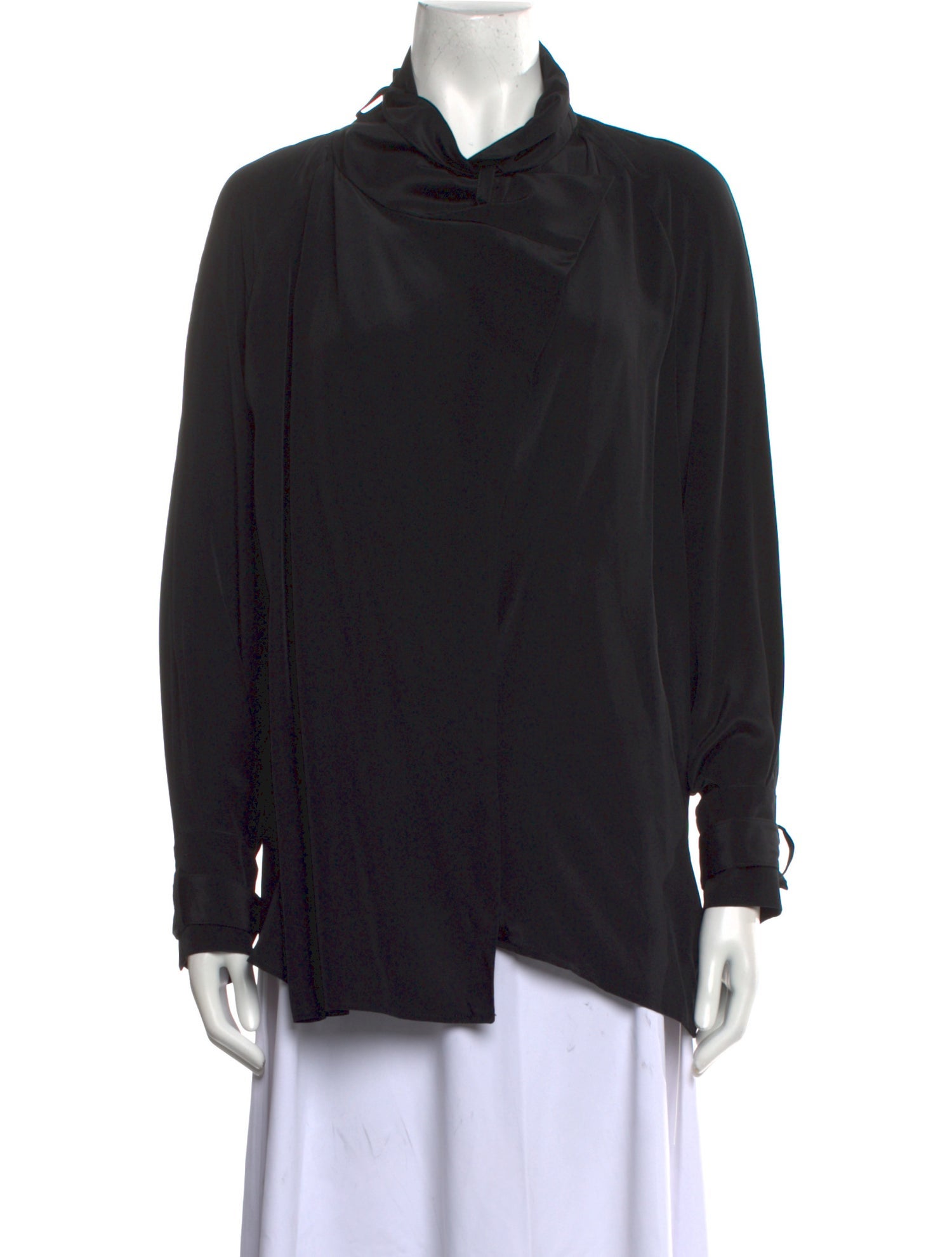 Ramy Brook Silk Cowl Neck Blouse w/ Tags