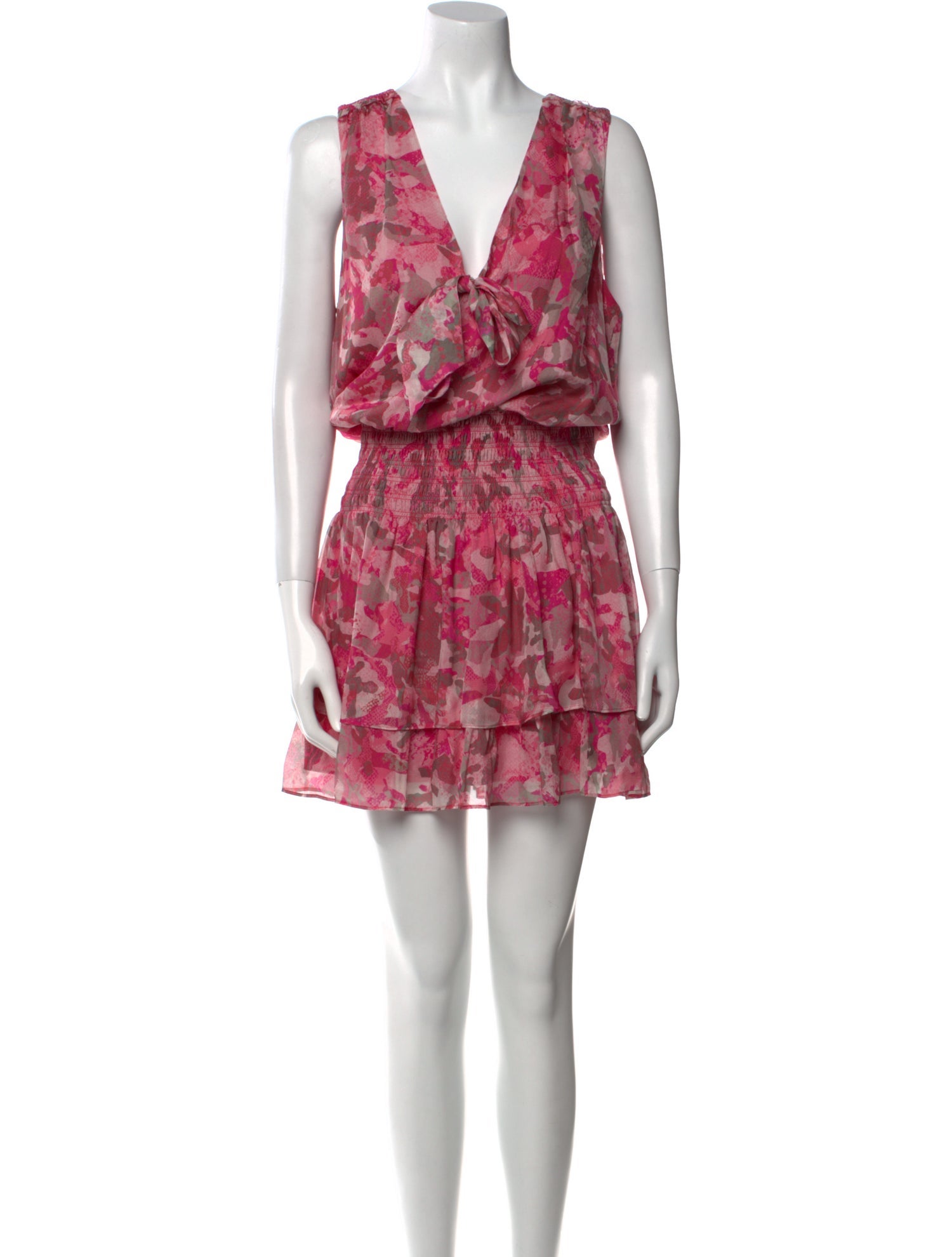 Ramy Brook Printed Knee-Length Dress