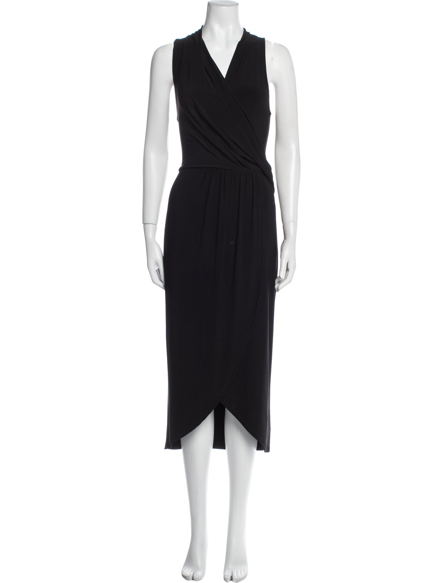 Ramy Brook V-Neck Midi Length Dress