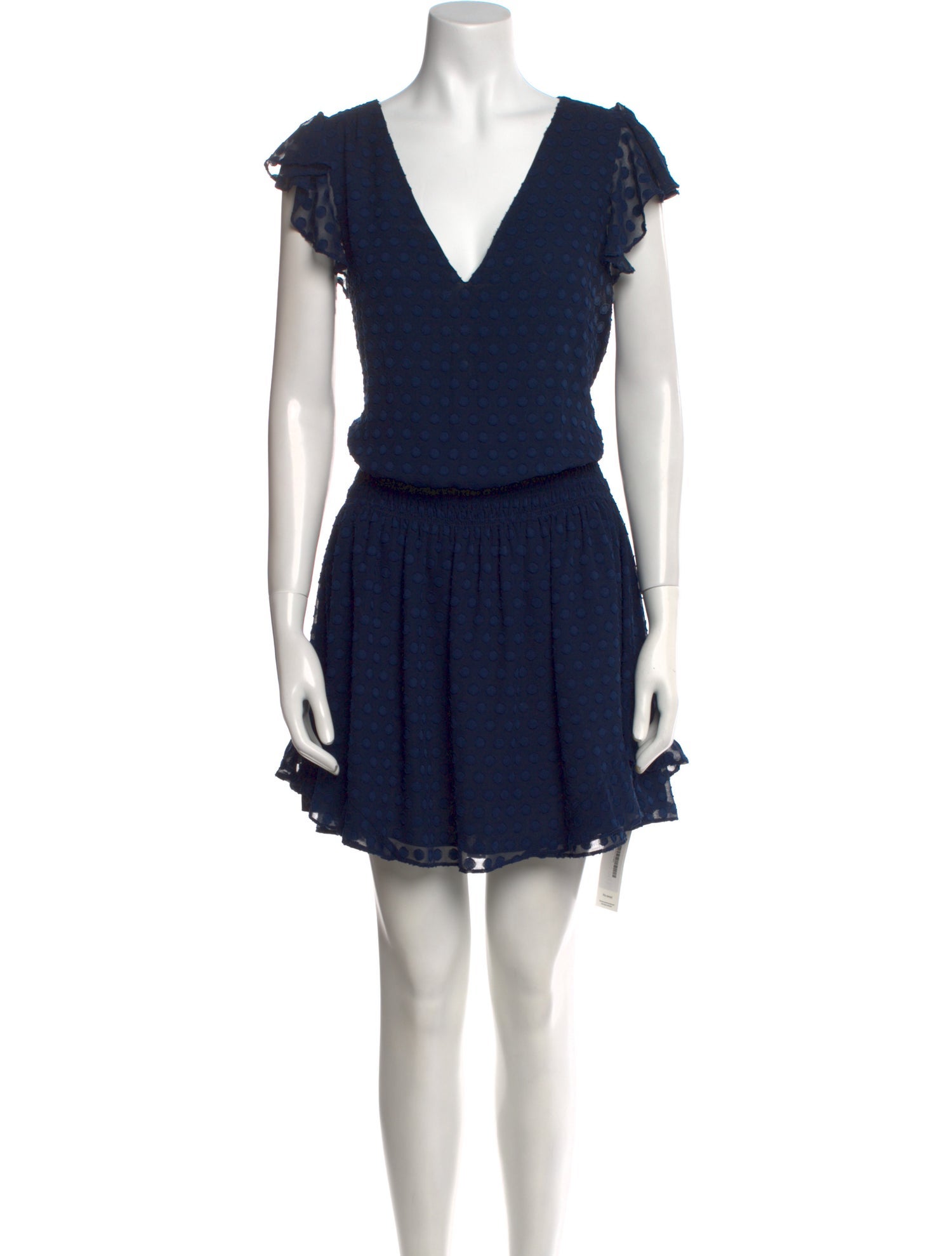 Ramy Brook V-Neck Knee-Length Dress