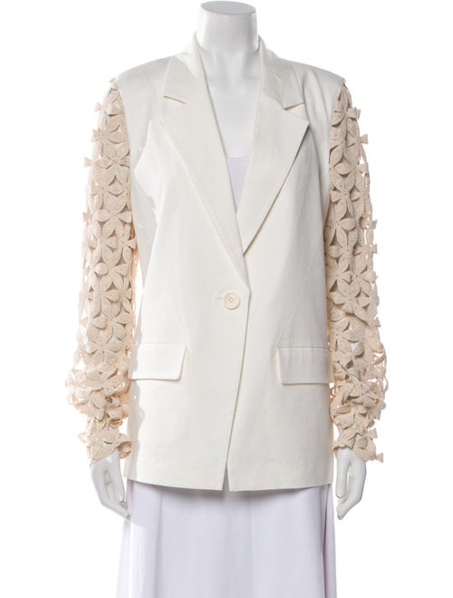 Ramy Brook Linen Printed Blazer w/ Tags