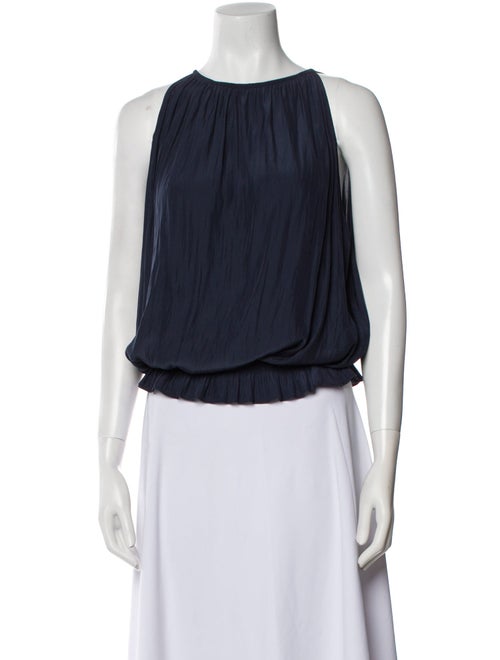 Ramy Brook Scoop Neck Sleeveless Crop Top