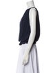 Ramy Brook Scoop Neck Sleeveless Crop Top
