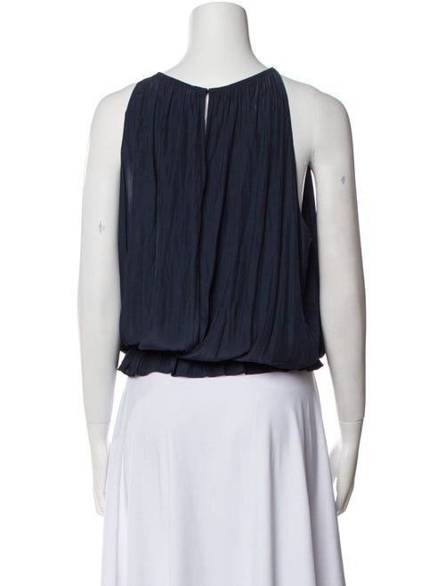 Ramy Brook Scoop Neck Sleeveless Crop Top
