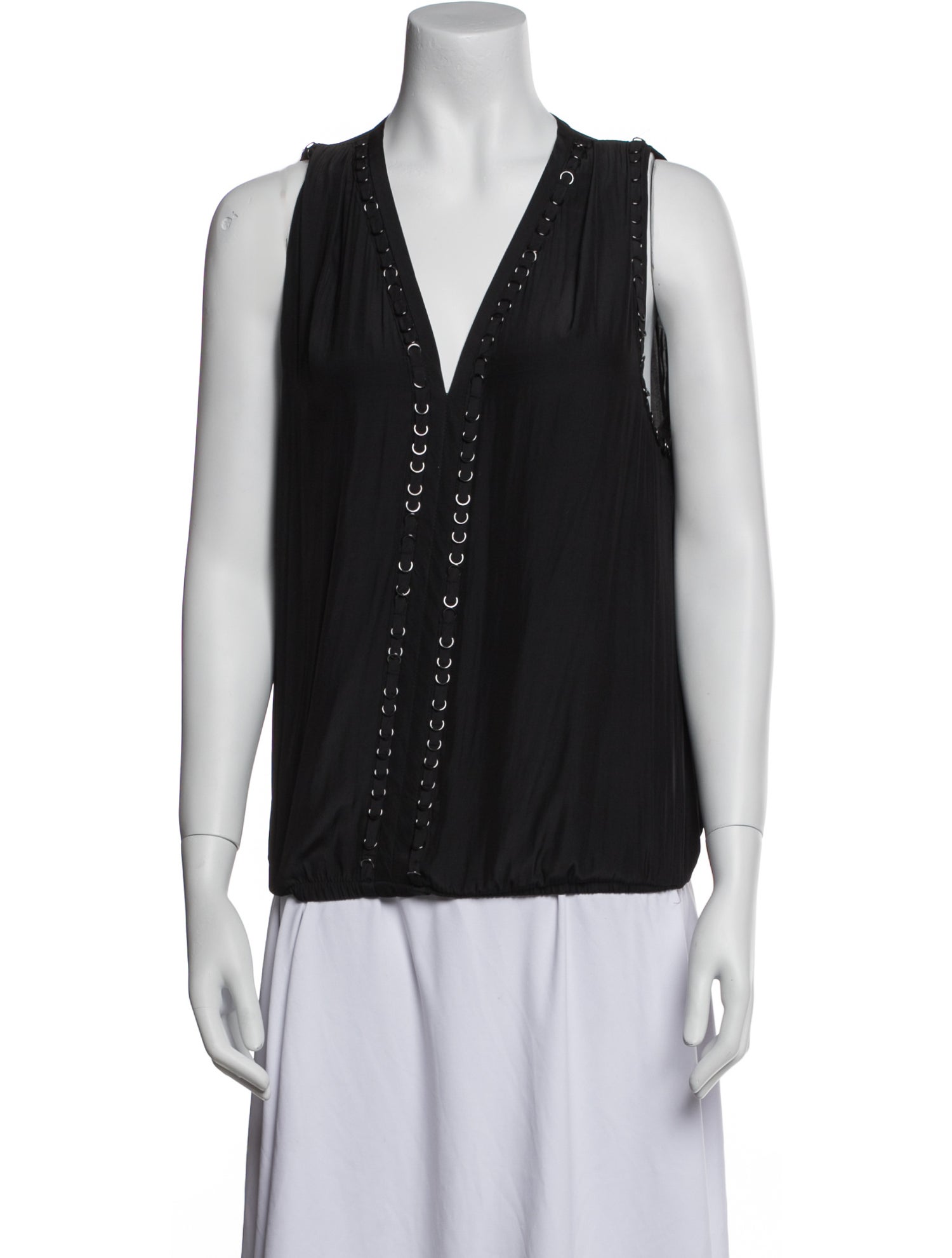 Ramy Brook V-Neck Sleeveless Top