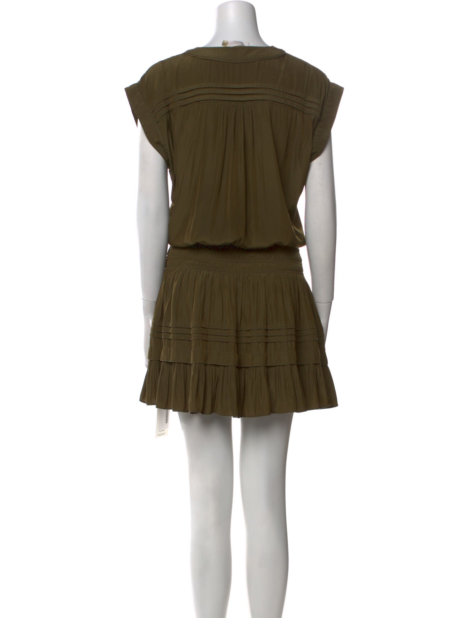 Ramy Brook V-Neck Knee-Length Dress