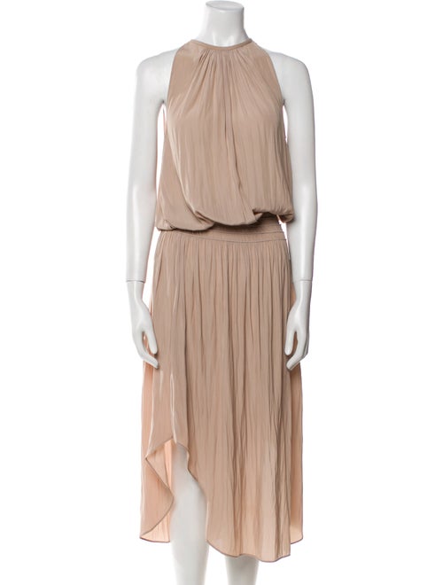 Ramy Brook Crew Neck Long Dress