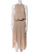 Ramy Brook Crew Neck Long Dress