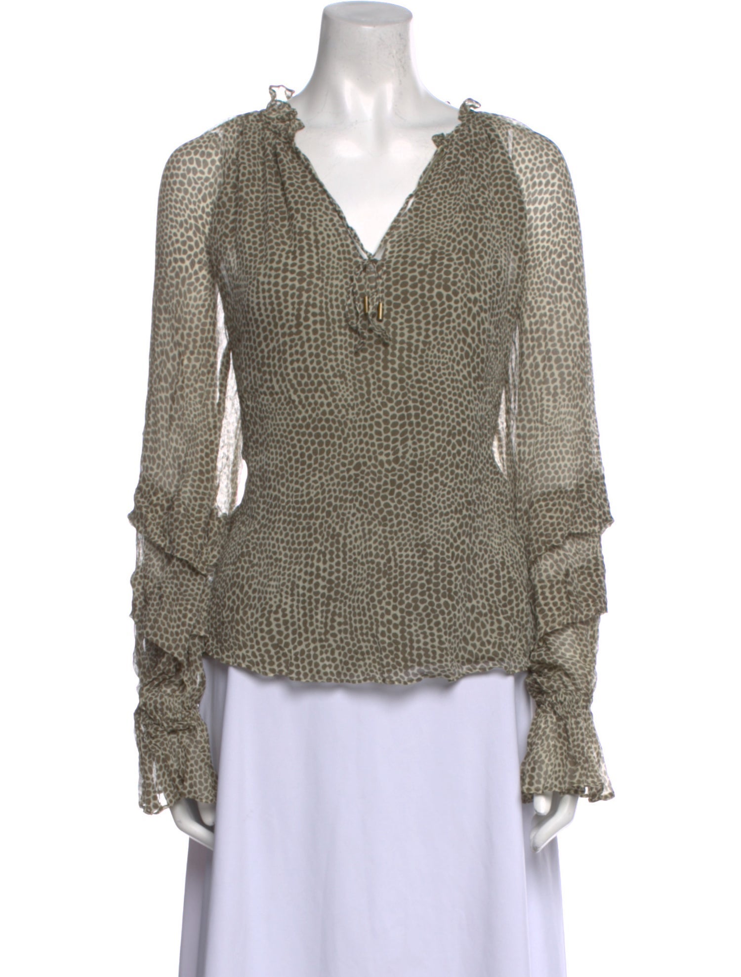 Ramy Brook Silk Printed Top