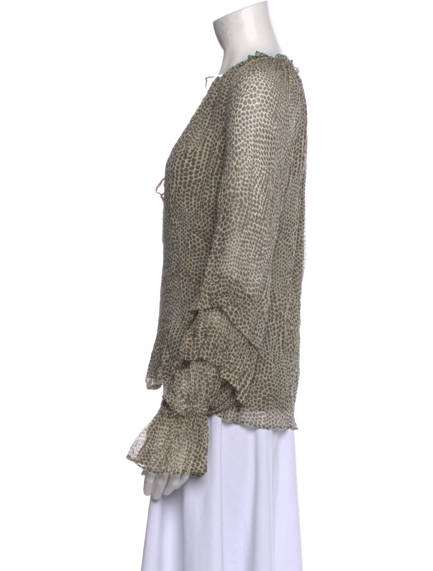 Ramy Brook Silk Printed Top