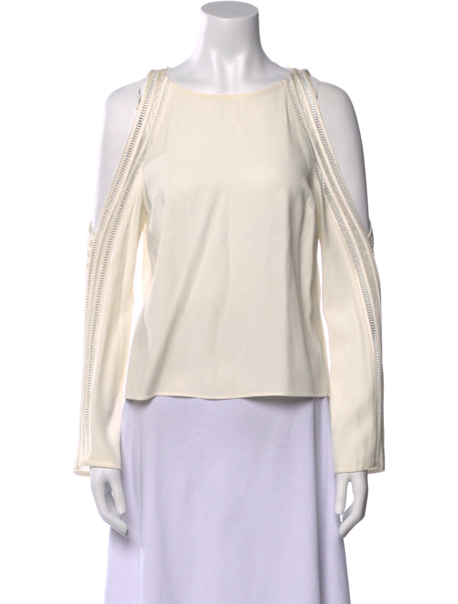 Ramy Brook Scoop Neck Long Sleeve Top