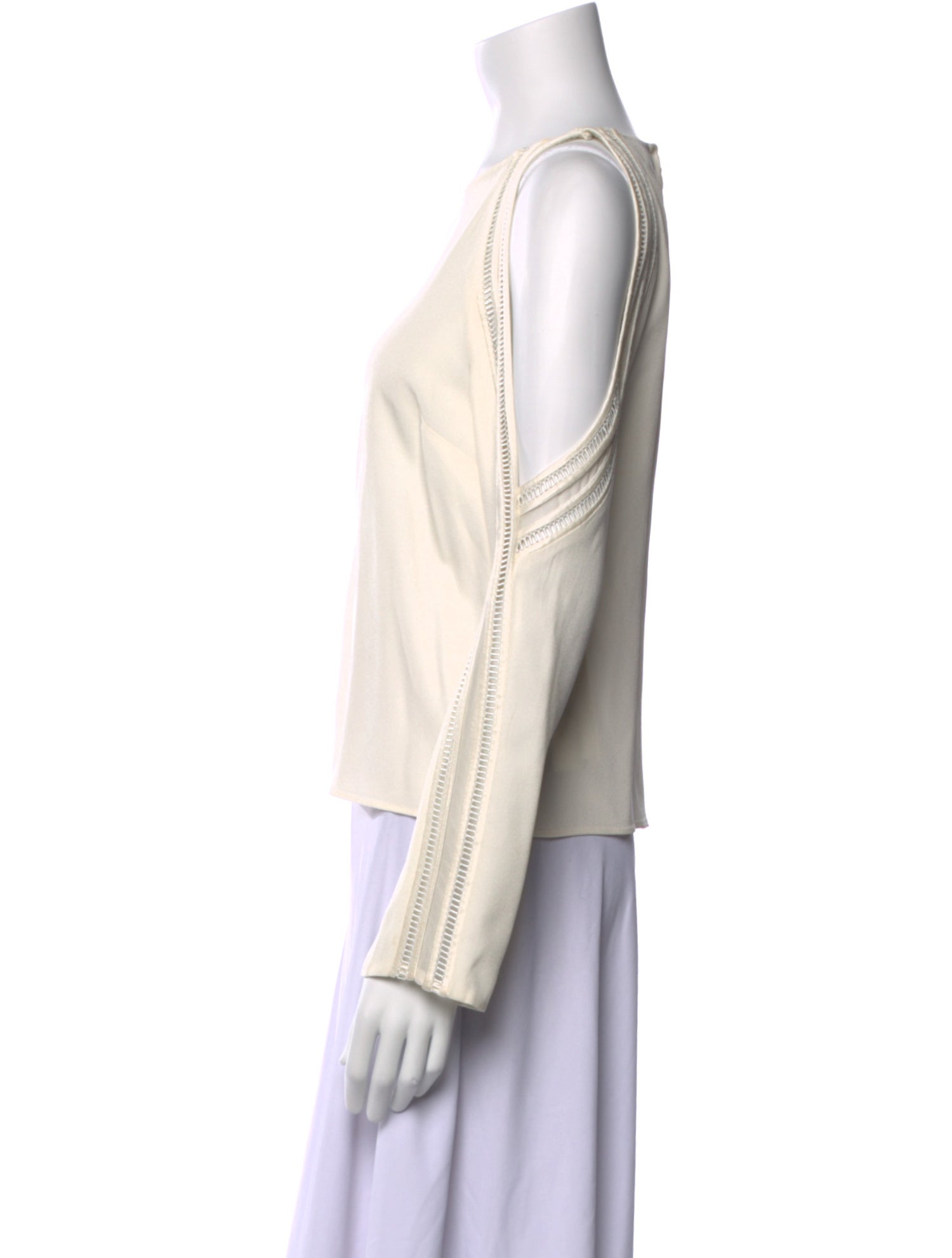 Ramy Brook Scoop Neck Long Sleeve Top