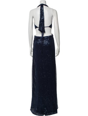 Ramy Brook Halterneck Long Dress