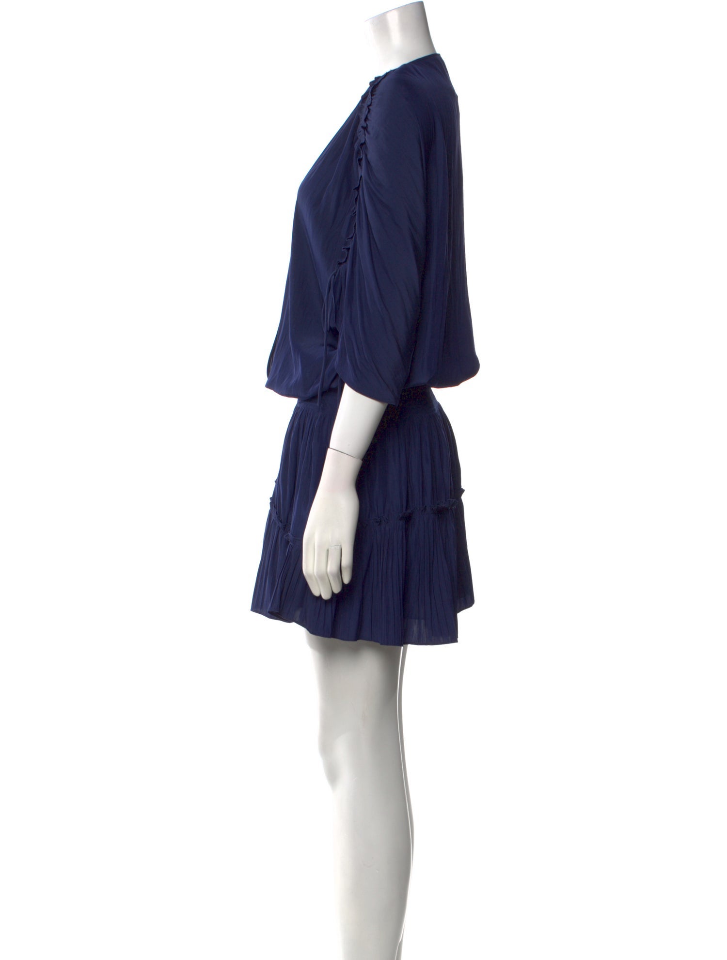 Ramy Brook V-Neck Knee-Length Dress