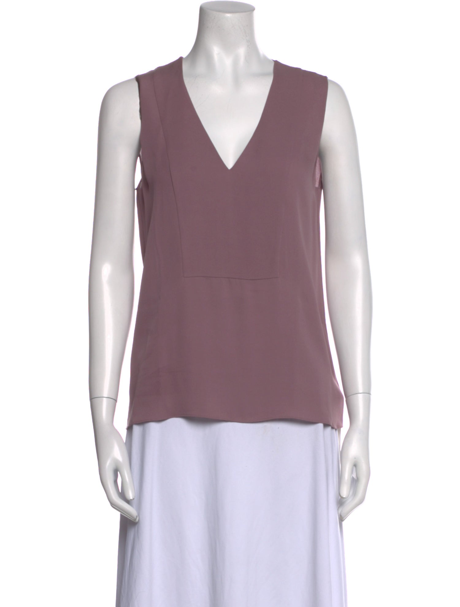 Ramy Brook Silk V-Neck Top