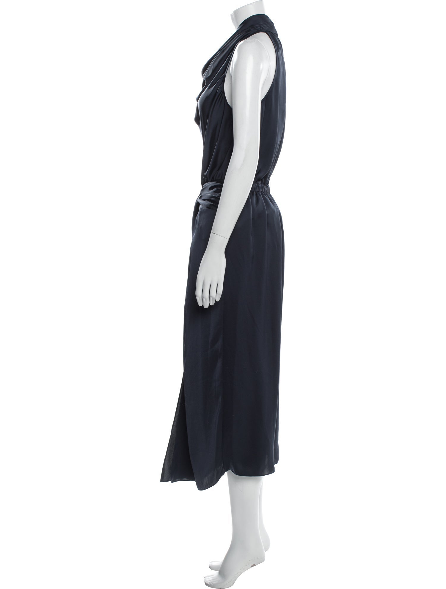Ramy Brook Cowl Neck Midi Length Dress
