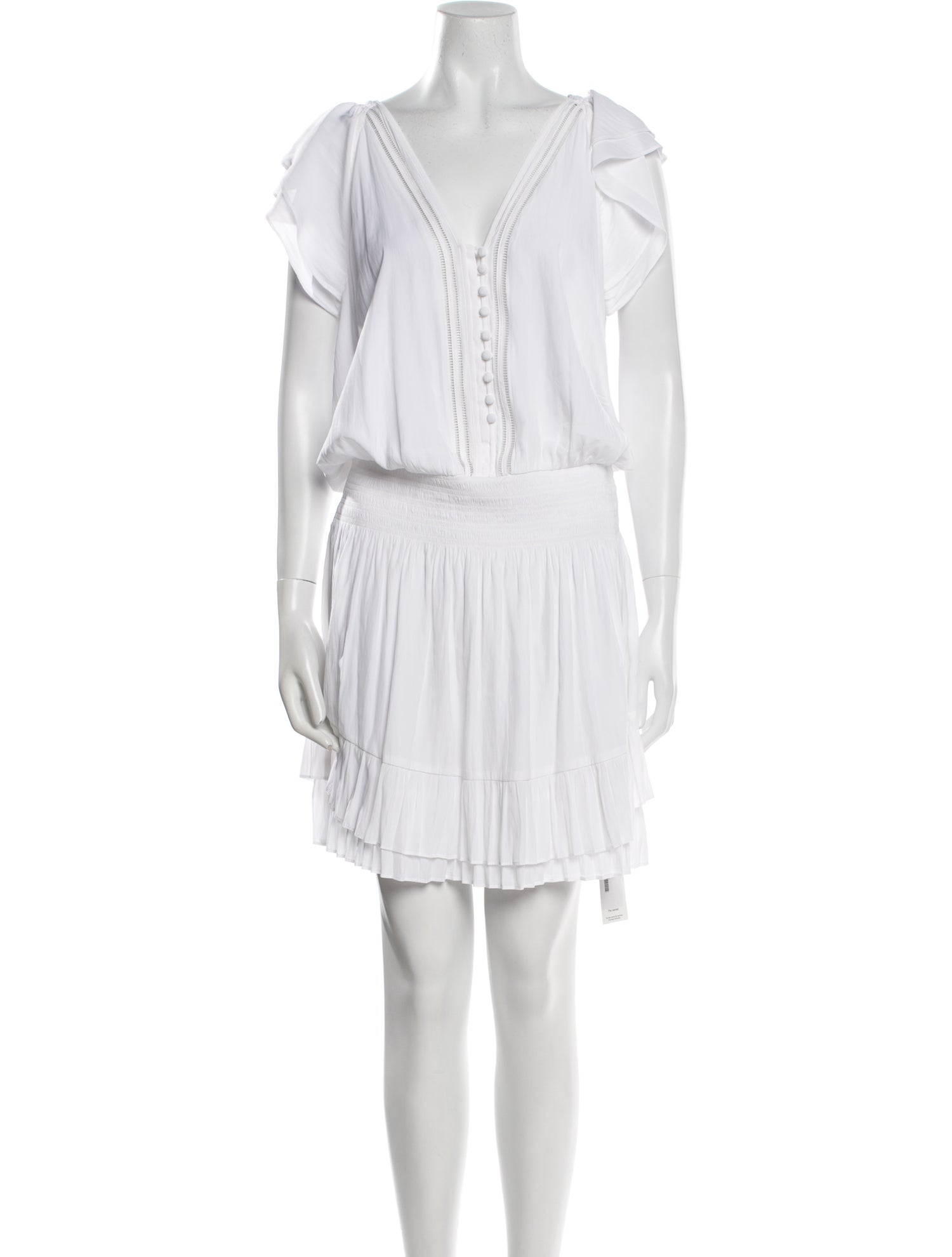 Ramy Brook V-Neck Mini Dress