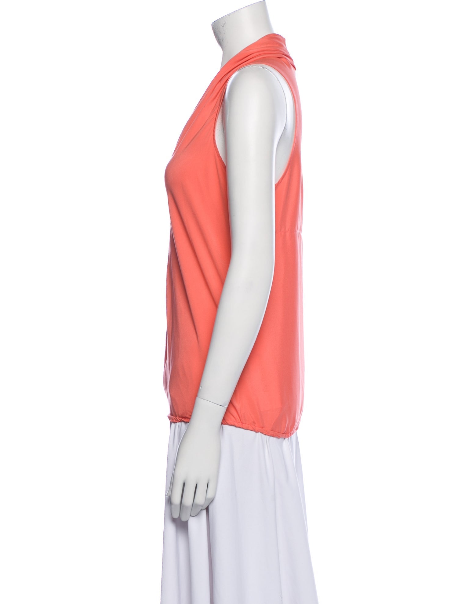 Ramy Brook Silk V-Neck Blouse