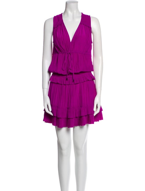 Ramy Brook V-Neck Mini Dress