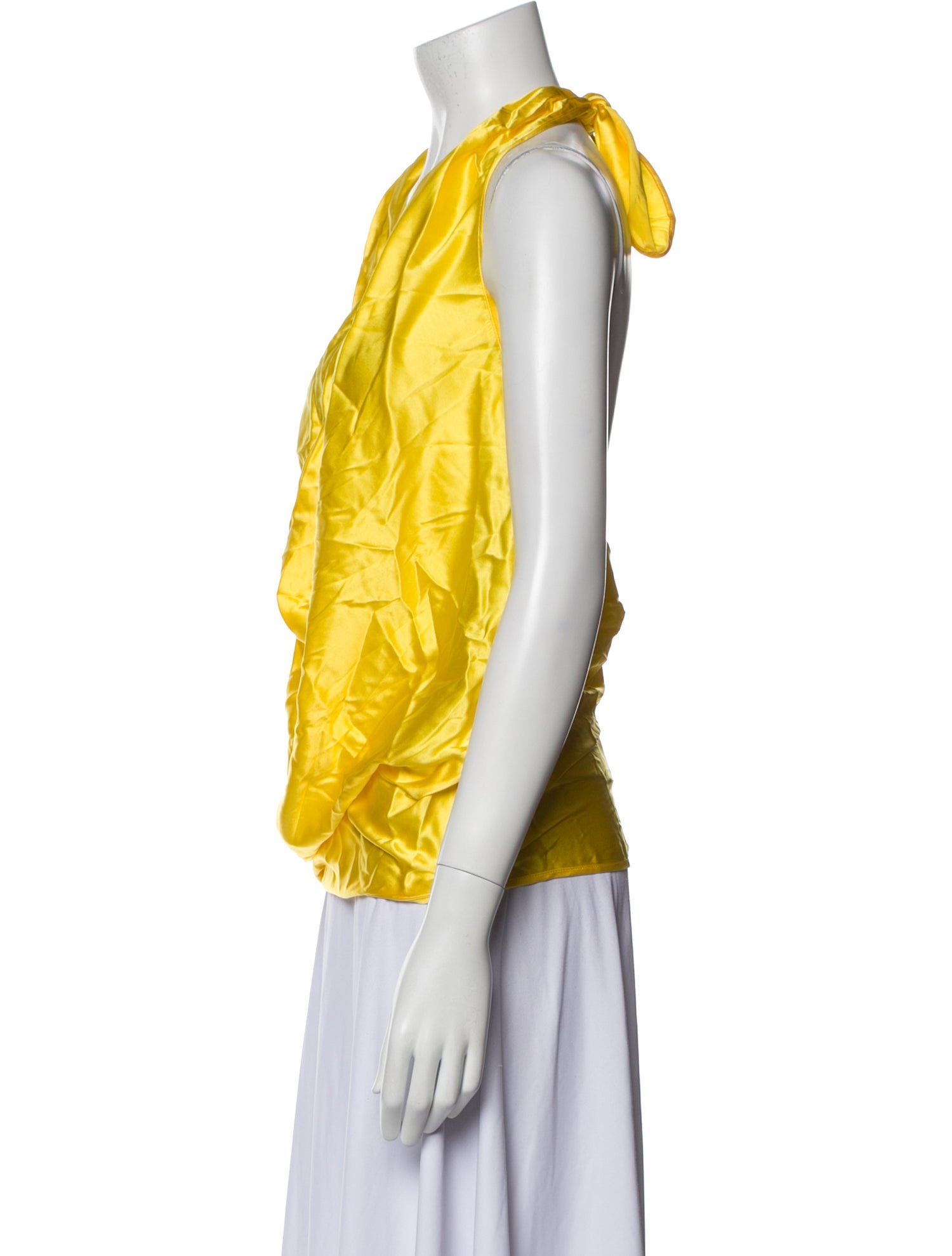 Ramy Brook Silk V-Neck Top w/ Tags