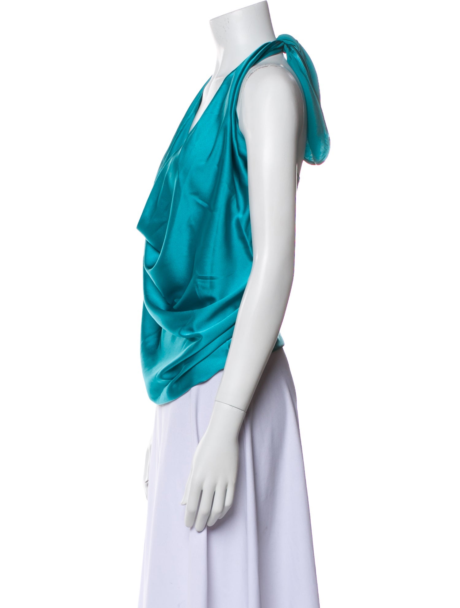 Ramy Brook Cowl Neck Sleeveless Top